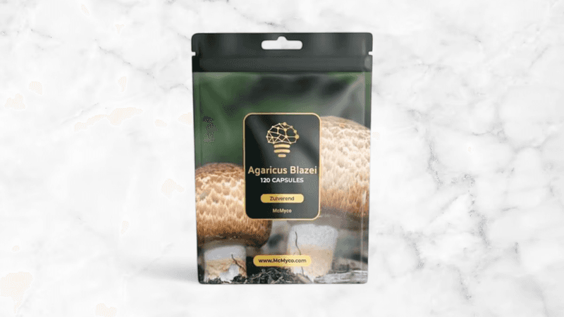 Agaricus Blazei extract capsules Pouch - 120 capsules