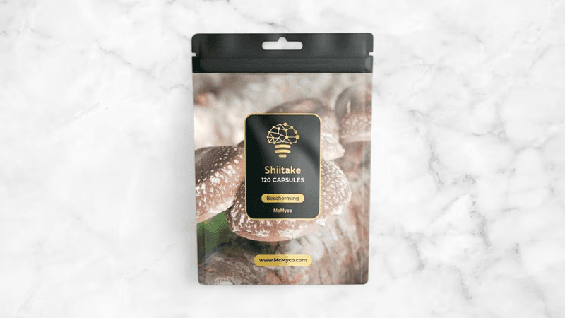 Shiitake extract capsules Pouch - 120 capsules